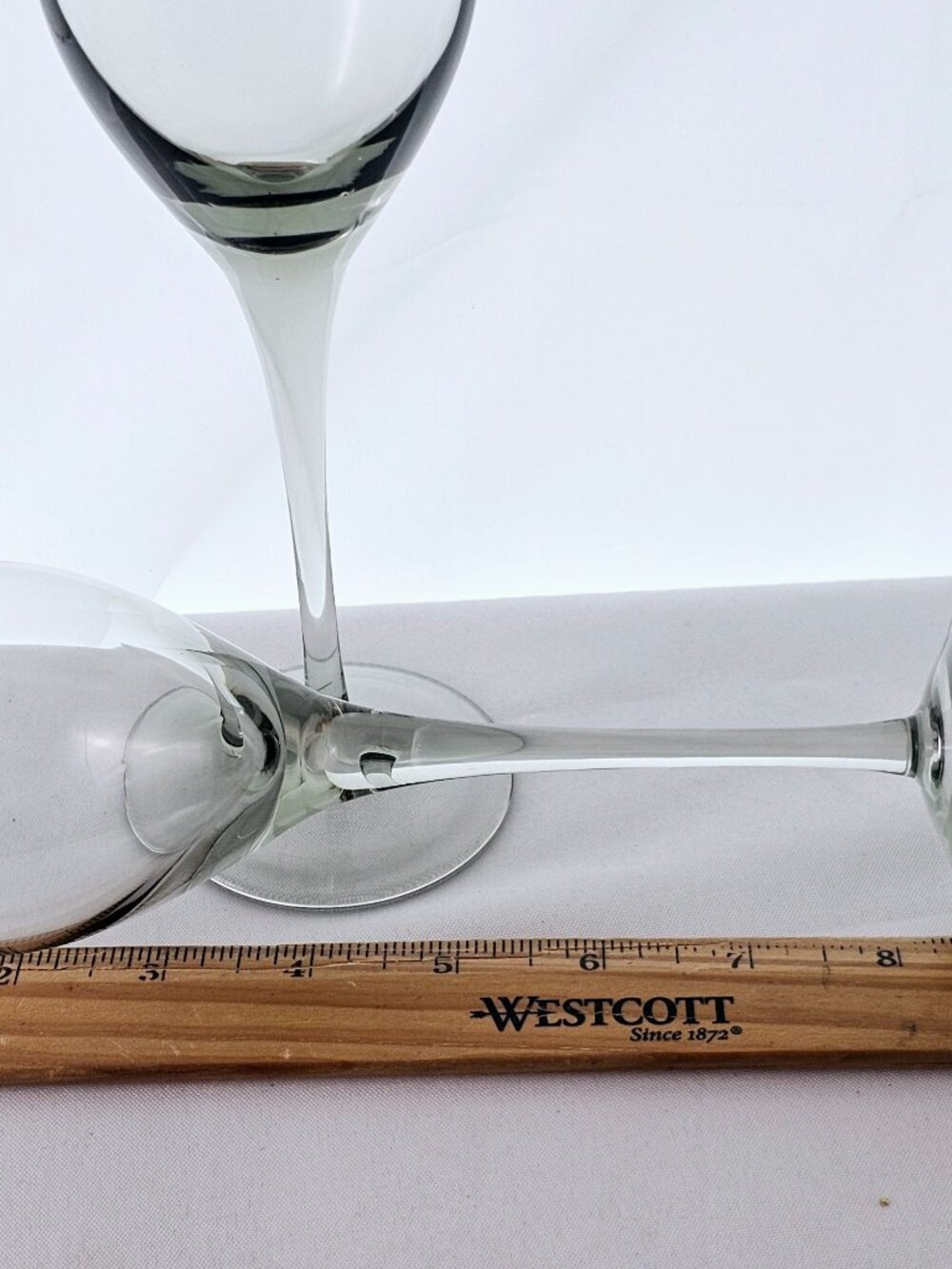 Noritake Royal Pierpont Gray Wine Glass 8.5" - Picture 8 of 8